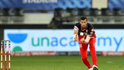 Navdeep Saini – 5. A pale imitation of his brilliance on RCB’s opening night. Little threat, but still some way better than their other lead seamers. Sportzpics for BCCI