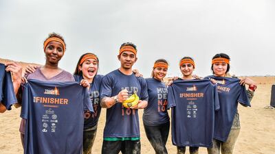 Participants of Tough Mudder Classic. Courtesy Plus 1 Comms Dubai