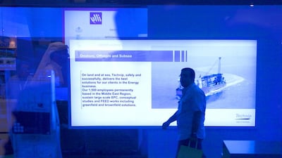 Adipec is the oldest and biggest gas and oil event in the region. It facilitated more than US$4 billion in business transactions in last year's edition. Lee Hoagland / The National