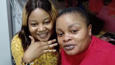 Ms Claire and her friend Nicoline Abinkeng, both from Cameroon, were asleep when the blaze engulfed the fourth floor of their building. Ms Abinkeng was among the 16 people killed in the fire. Photo: Yemdzu Doris Claire