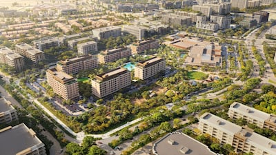 The deal with the SRG private developer will help Aldar to expand its footprint in Dubai. Photo: Aldar