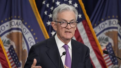 Federal Reserve chairman Jerome Powell. The central bank hinted that rate cuts probably wouldn’t be introduced until June. Photo: AP