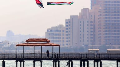 Gulf economies such as Kuwait could suffer the most if the Strait of Hormuz is closed until September. AFP