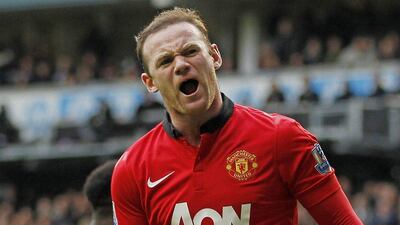 Wayne Rooney is on 38 goals, 11 behind Sir Bobby Charlton’s total, and England manager Roy Hodgson says he would welcome the Manchester United striker setting a new record. AFP PHOTO/IAN KINGTON