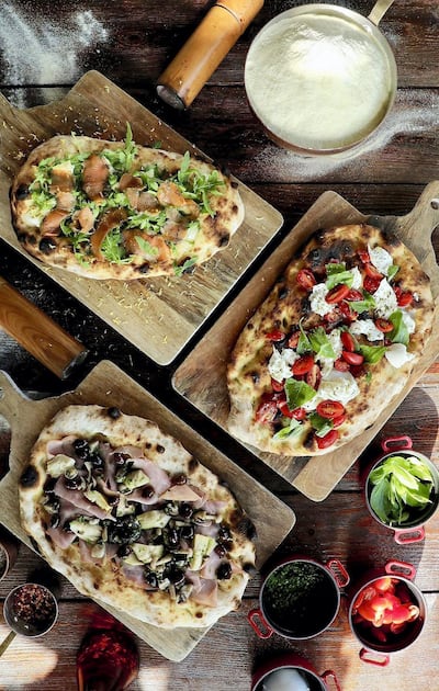 Pizza Romana menu at Trattoria Toscana