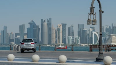 West Bay in Dafna, Doha, where the brawl happened. AFP