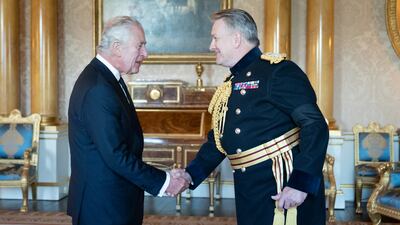 Commander of the British army strategic command James Hockenhull. Getty Images