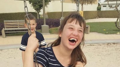 Leah Kettle and her brother Daniel. The 16-year-old has Angelman syndrome and is unable to talk. Courtesy Kettle Family