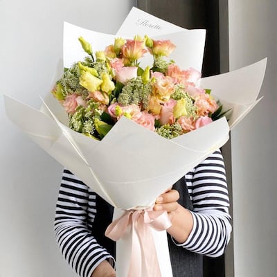 A bunch of flowers from UAE florist, Florette. Supplied