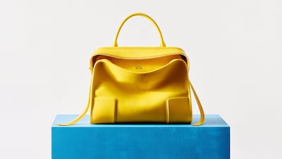Loewe is revisiting classic handbag designs to mark its anniversary year. Photo: Loewe