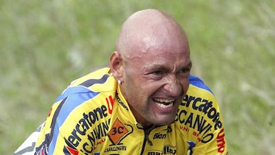 Marco Pantani was known for his aggressive attitude in cycling. Stefano Rellandini / Reuters