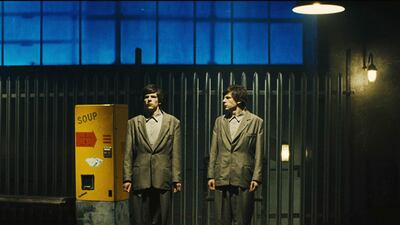 Jesse Eisenberg in 'The Double'. Magnolia Pictures