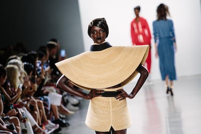 Christian Cowan at New York Fashion Week Spring 2019. EPA/ALBA VIGARAY