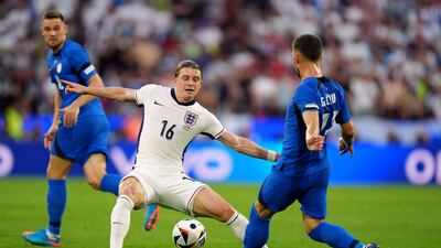 Almost got to a Trippier cross five minutes before half-time. And he came off at the break. Struggled to get in the game and gave the ball away which led to a Slovenia attack. PA