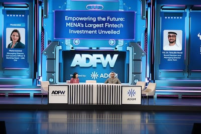 Maria Ivanova, Citi country officer and banking head for the UAE and Tariq bin Hendi, board member and managing director of Astra Tech at the signing. Photo: Astra Tech