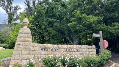 Westmont College, a private liberal arts school in Montecito, just around the corner from the Sussexes' home. Photo: Troy Hooper