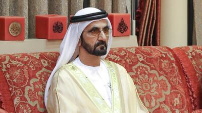 Sheikh Mohammed bin Rashid leads a delegation from the UAE public and private sectors at the Future Investment Initiative, currently taking place in Riyadh. Wam