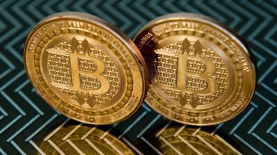 Bitcoin's value rose by 40 per cent in value this year, with some analysts predicting it could rise further. AFP