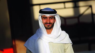 Abdullah Al Qassab spends much of his time coaching and mentoring youths in the UAE. Sammy Dallal / The National