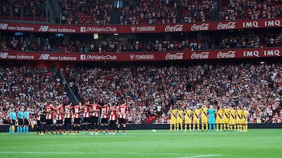 Barcelona opened their La Liga defence with an away match against Athletic Bilbao at San Mames Stadium late on Friday. Getty Images