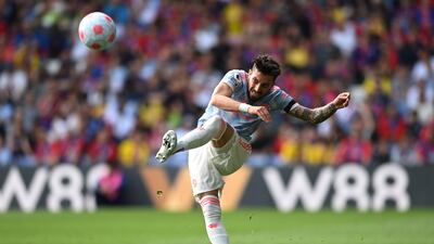 Alex Telles 5 - The United fans in the Arthur Wait Stand could hear him as he instructed his teammates and pushed them on. No mistakes today. So there’s a change. Getty Images