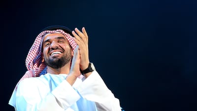 Emirati singer Hussain Al Jassmi is one of the most popular artists in the Arab world. Satish Kumar / The National