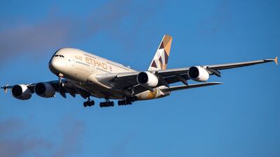 Etihad Airways said while all flights are currently operating as scheduled, passengers may experience some delays. Getty Images