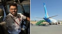 Indian pilot Smit Machchhar. The flydubai plane diverted to Tabuk Airport, Saudi Arabia. Reuters / Kann