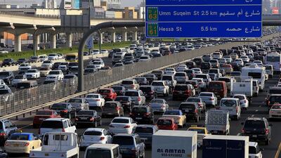 Cameras to detect tailgating were supposed to go into effect on July 1, 2015 but “logistical obstacles” have resulted in a delay. Satish Kumar / The National