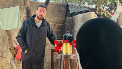 Yahia Barzaq had built a thriving photography studio in Gaza. Photo: @yahiabarzaqstudio / Instagram