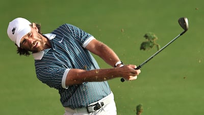 England's Tommy Fleetwood finished on 25-under for the tournament but was denied the title after losing on the first play-off hole top Aaron Rai. AFP