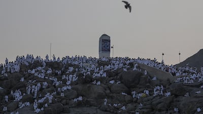 Mount Arafat is just outside of Makkah. EPA
