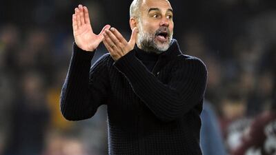 Pep Guardiola has signed a new contract with Manchester City. EPA