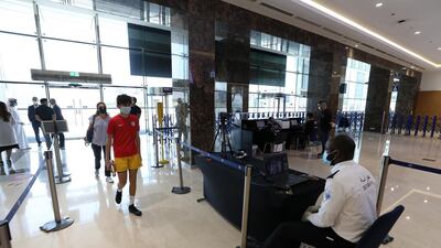 Dubai’s different sports establishments and sports events will not be required to use thermal scanners or check temperatures from January 1, 2021. Courtesy Dubai Sports Council