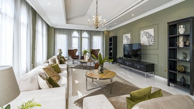 The property has multiple living spaces.