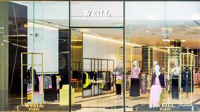 The new Weill store at Abu Dhabi’s Yas Mall (Courtesy: Weill)