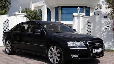 Any colour will do, as long as it's black, which makes the A8 look classy and refined.