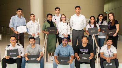 Given the hours spent in the office, there is much that businesses can do to foster meaningful connections, including adding mental health workshops and running training and upskilling programmes for employees. Credit: NYUAD