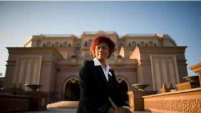 Sandra Newman has been the chief concierge at Emirates Palace since 2006.