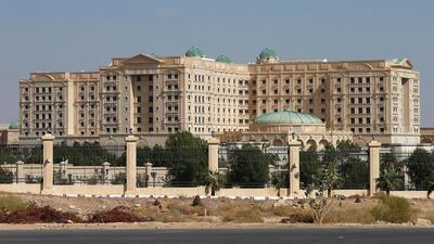 A view shows the Ritz-Carlton hotel in the diplomatic quarter of Riyadh, Saudi Arabia, November 5, 2017. REUTERS/Faisal Al Nasser