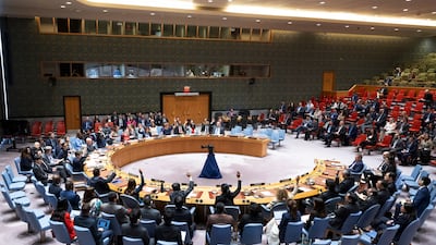 UN Security Council members approve a resolution endorsing a ceasefire plan for Gaza on Monday. The Council’s resolutions are legally binding, but that means little if its members are unwilling to give force to their demands through sanctions or other measures. AP