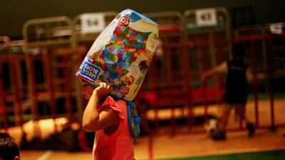 Inside a temporary migrant shelter, in Ciudad Juarez, Mexico April 20. Reuters