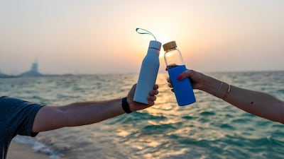 The Dubai Can initiative was launched in 2022 and has played a key role in efforts to install water fountains across the city to cut down on plastic waste. Photo: Dubai Media Office