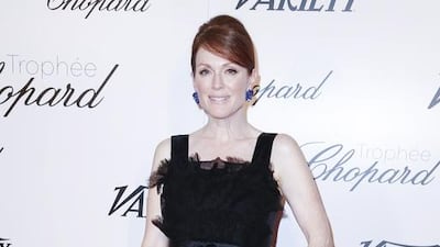 Julianne Moore. Courtesy of Chanel