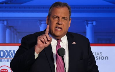 Former New Jersey governor Chris Christie. Reuters