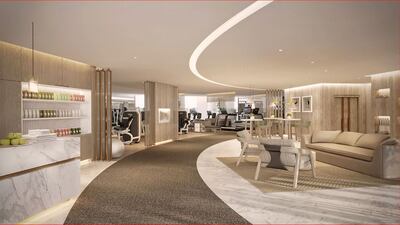 Guests can check-out the 24-hour fitness centre.