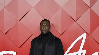 British musician Stormzy. EPA
