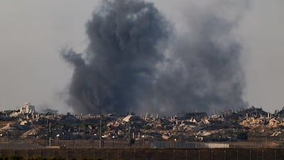 Explosions in Gaza as the Israel military resumed air strikes despite a much-heralded ceasefire brokered by the US. Reuters