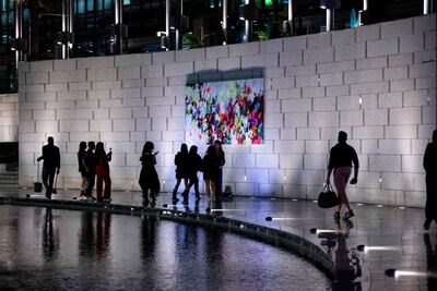 'Irene' by Ana D'Castro at the DIFC sculpture park. Ruel Pableo for The National