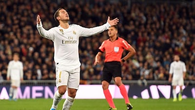 Eden Hazard: The Belgian forward currently operates on that rung just below Messi and Ronaldo but is a bona-fide match-winner and is at a club where his prospects of domestic and European glory has increased 10-fold. While Real Madrid have yet to see the best of Hazard since his big-money move from Chelsea over the summer, few doubt that he will replicate the form that made him one of the Premier League’s standout performers over several seasons in West London. When Messi and Ronaldo are ready to hand over their mantle as world’s best, Hazard will be ready and waiting. (Steve Luckings, deputy sports editor) AFP